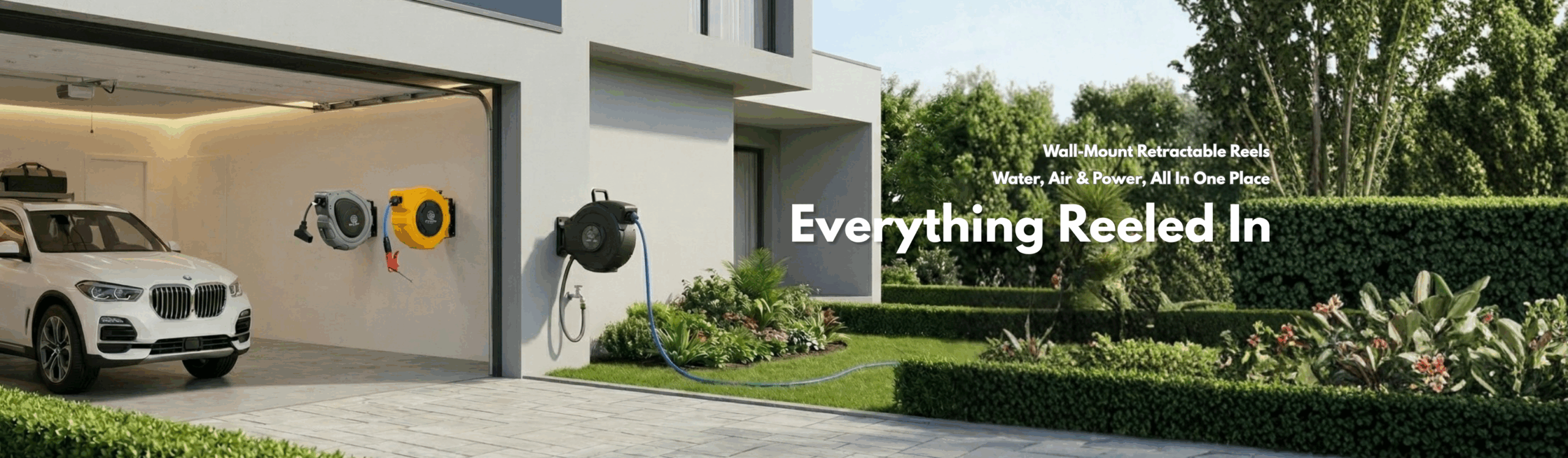 Auto-Retract Hose Reels That Keep Up With Your Life. (1)